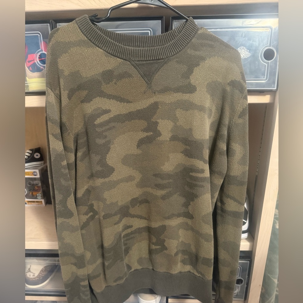Simple Camo Sweater XL Mens